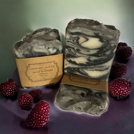 Sake soap- Black Raspberry Vanilla