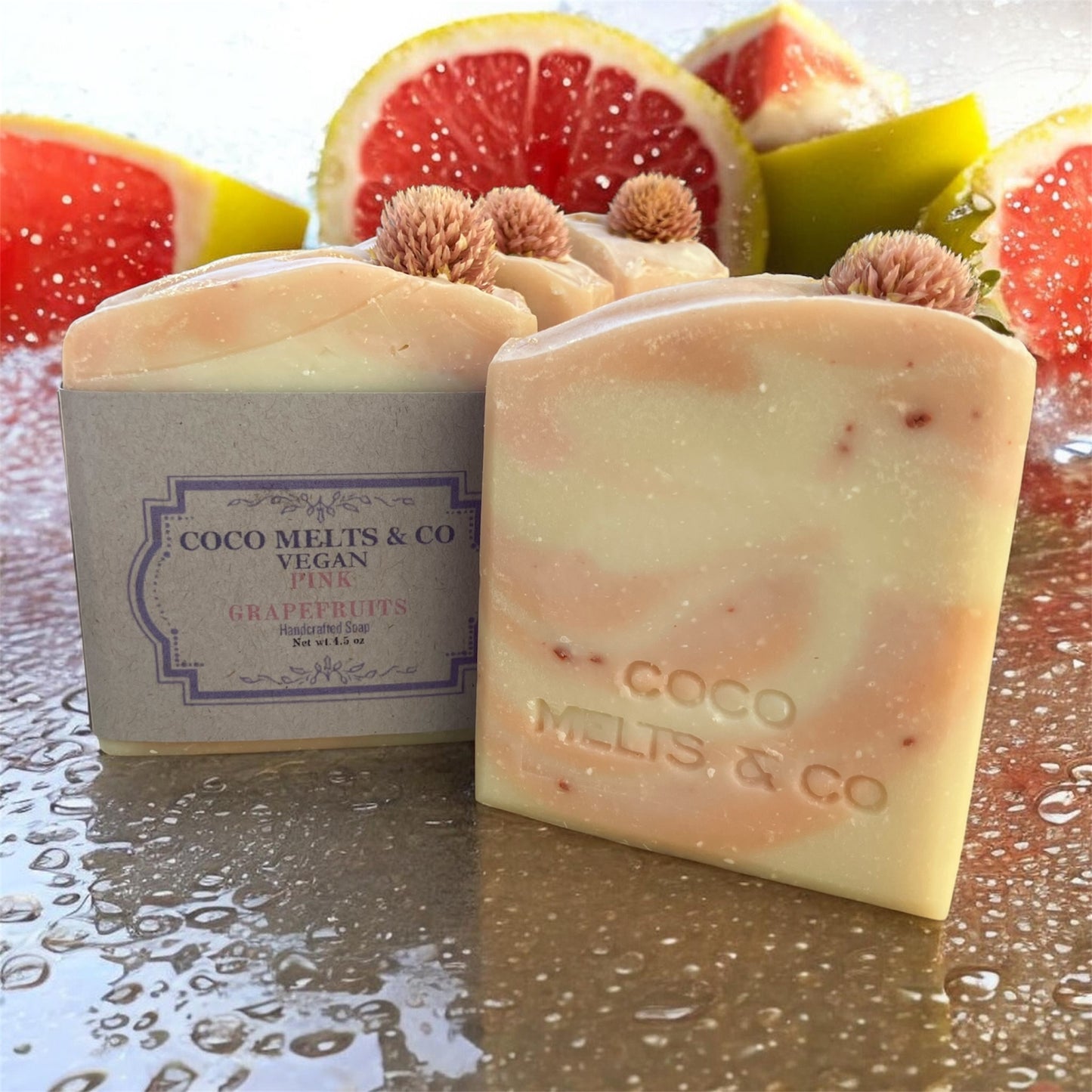 Vegan - Pink Grapefruit Soap